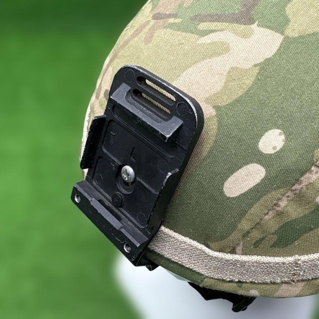 寶 米軍？マルチカム ヘルメット マウント付き アーミー サバゲー ミリタリー