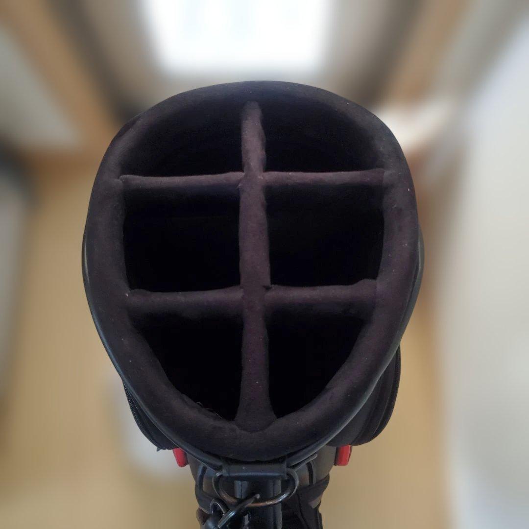 Titleist ゴルフバッグ ブラック/レッド