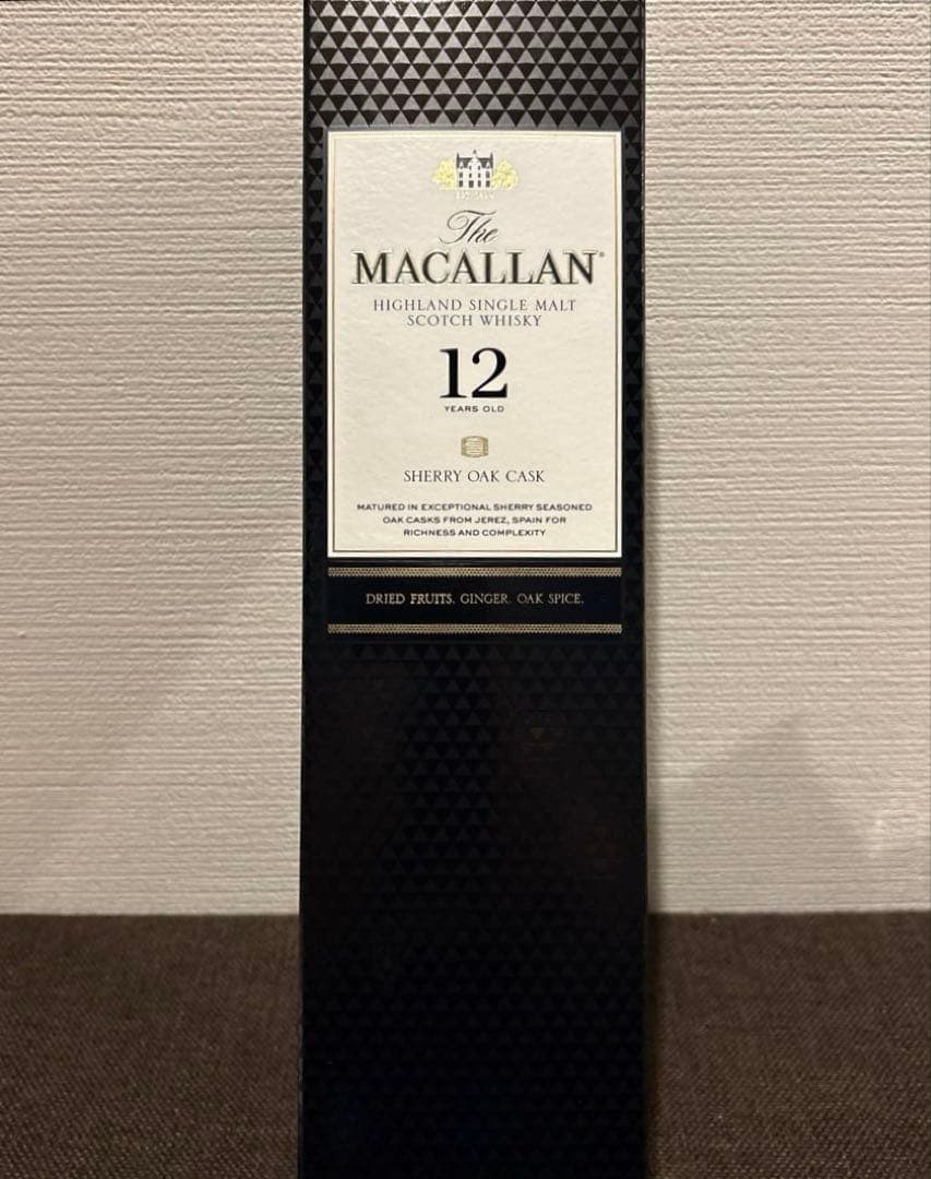 【未開栓】マッカラン12年 シェリーオーク　カスク　700ml