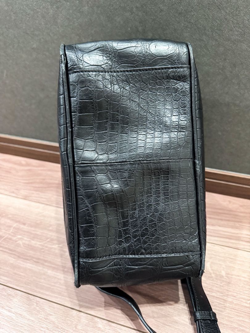 定価38.5万 muta MARINE マットクロコポーチ バッグ