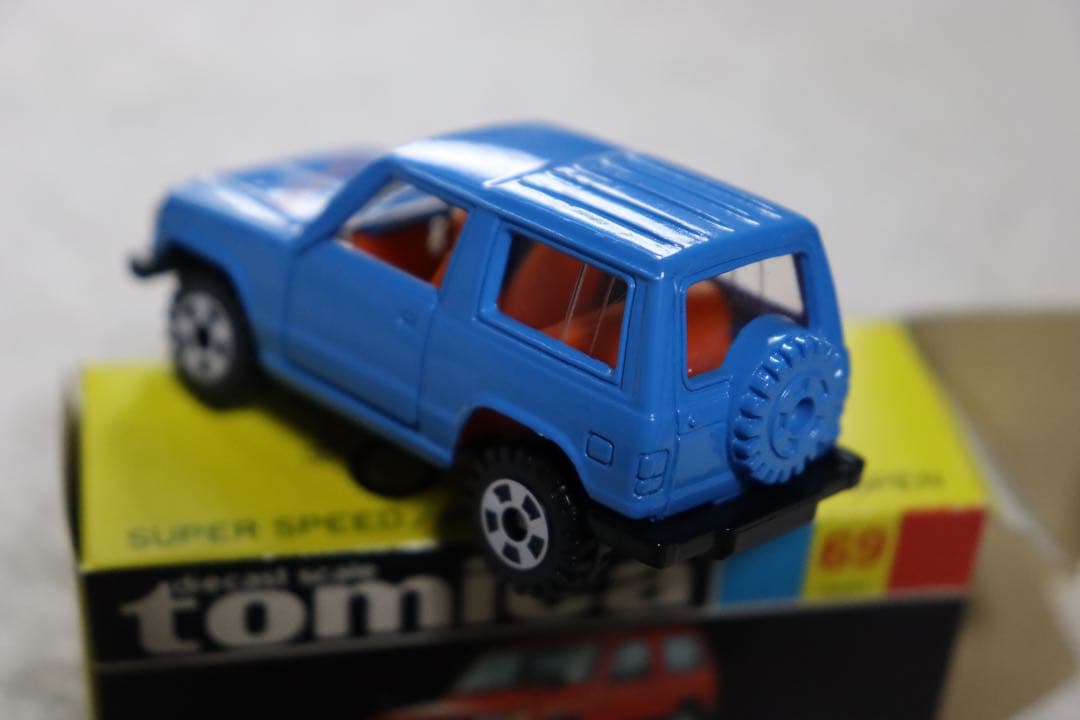 丸栄特注　三菱　パジェロ　黒箱　日本製　NO69 トミカ　tomica