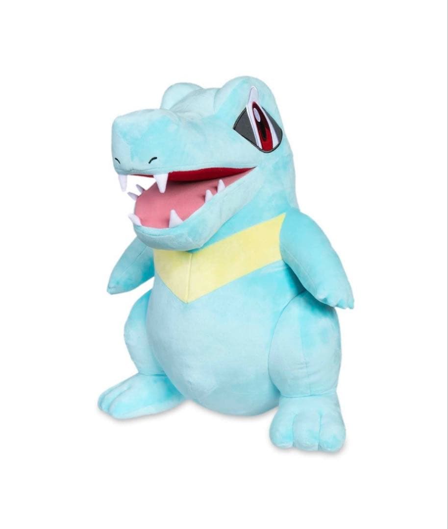 【海外ポケモンセンター限定品】ワニノコ　ぬいぐるみ　ピンズ　プロモカードパック