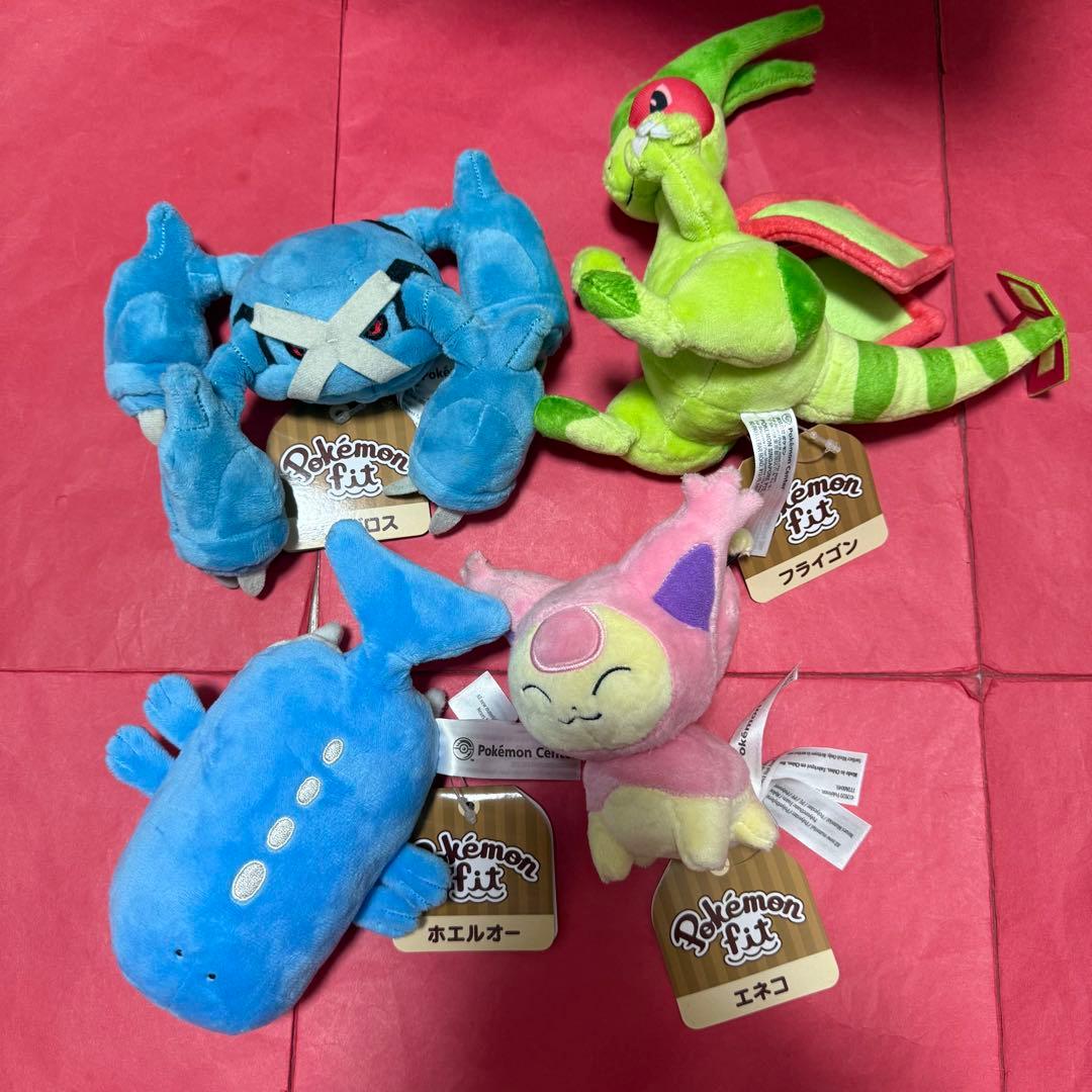 新品 ポケモン ポケモンfit ぬいぐるみ セット まとめ売り My151
