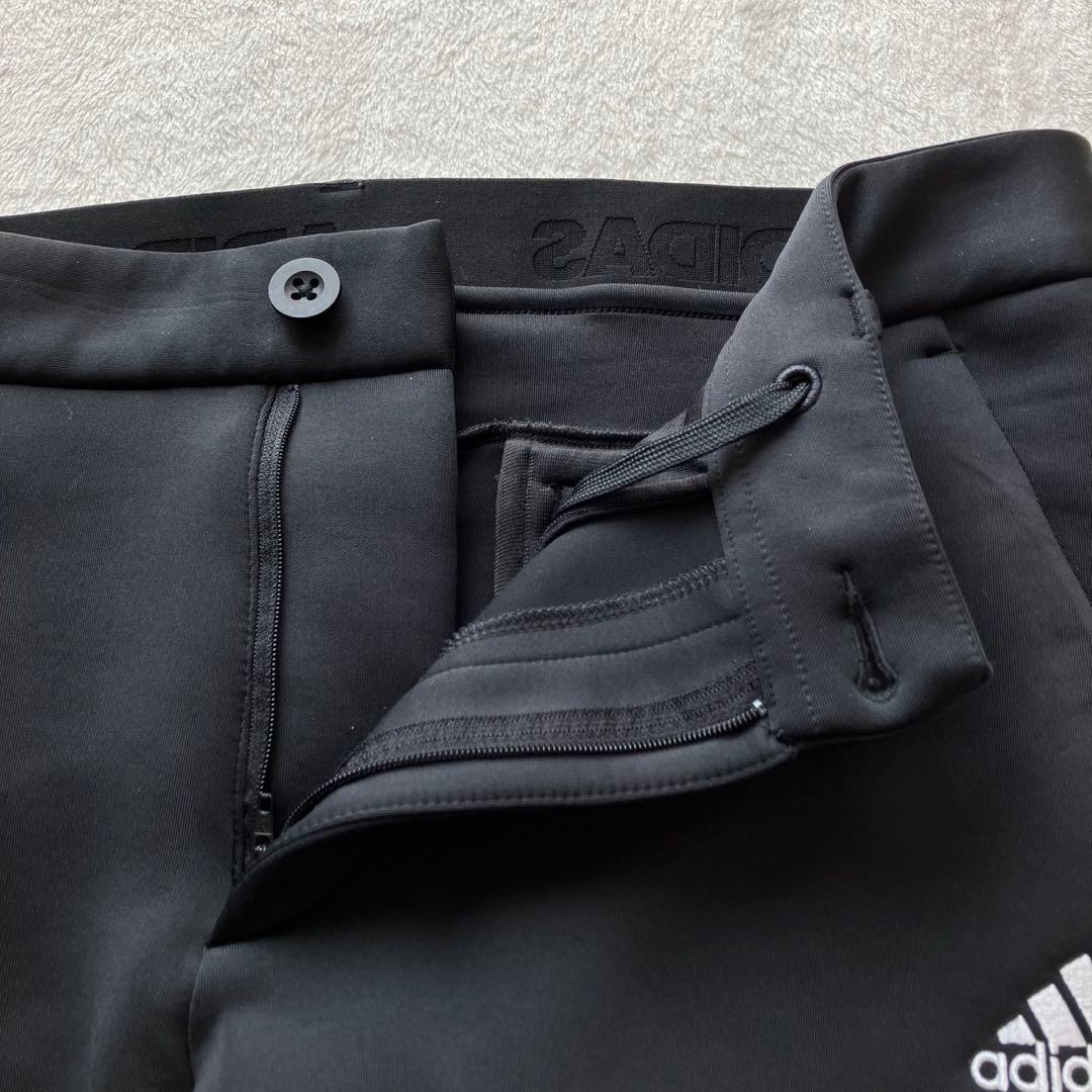 美品✨アディダスゴルフウェア ジョガーパンツ ダンボールニット ブラック 85