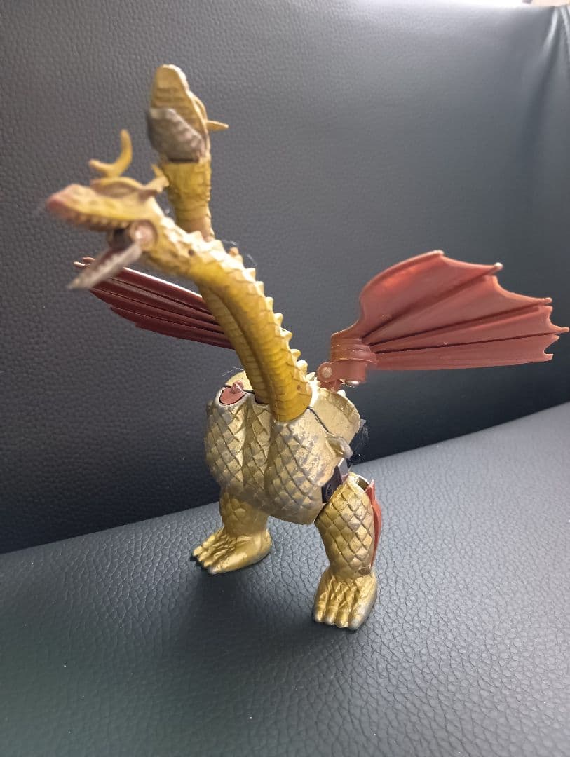 昭和レトロ希少　ブルマァク ジンクロン Z合金 キングギドラ　欠品有り