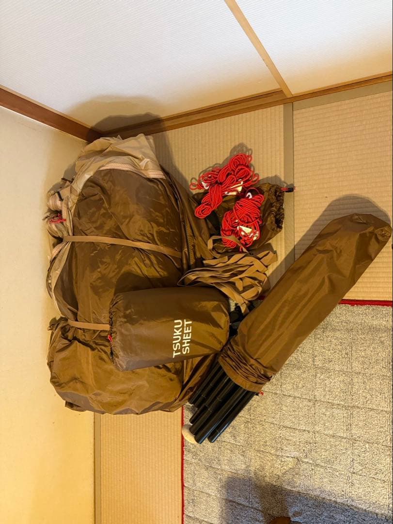 TSUKU-TSUKU BASE ＋ground sheet