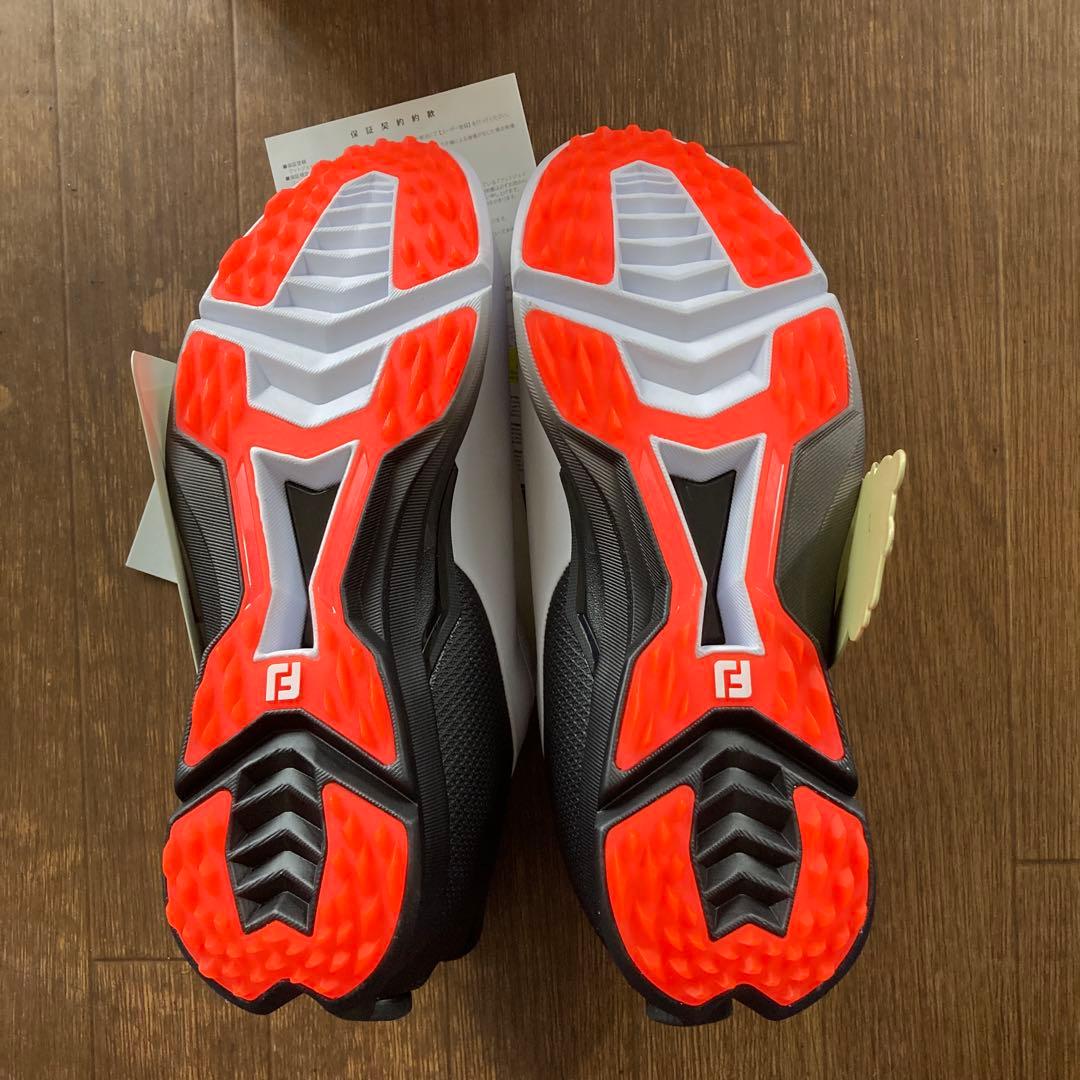 フットジョイ　ゴルフシューズ フューエル　BOA ホワイト　28.５cm