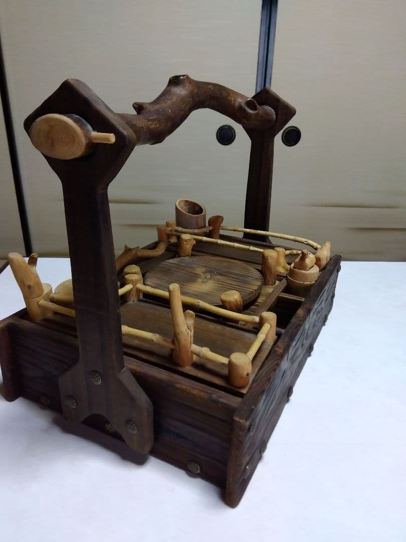 木製 手作り　煙草盆　芝居　小道具