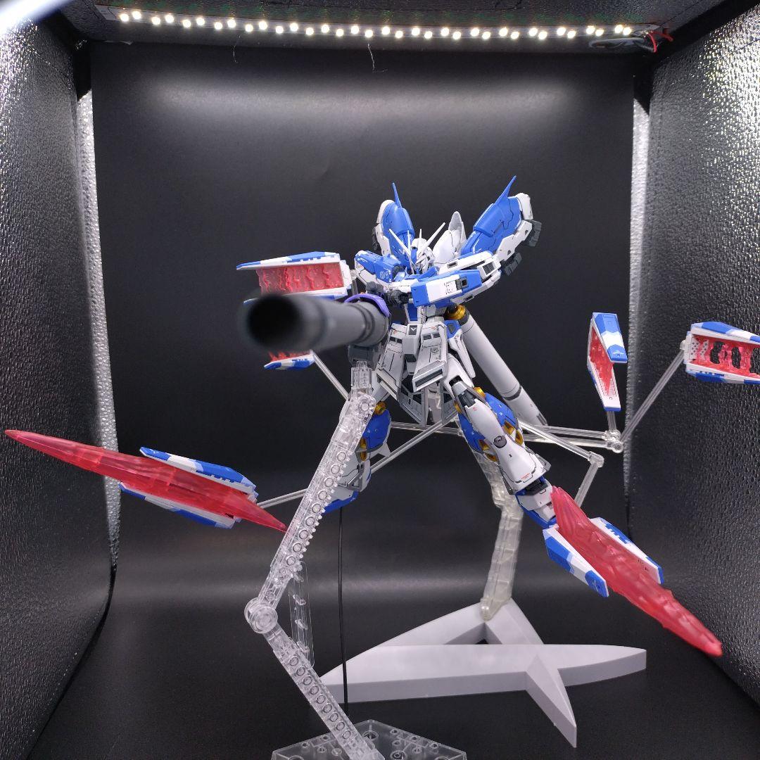 RG hi-νガンダム ハイニューガンダム ハイメガ 【全塗装完成品】