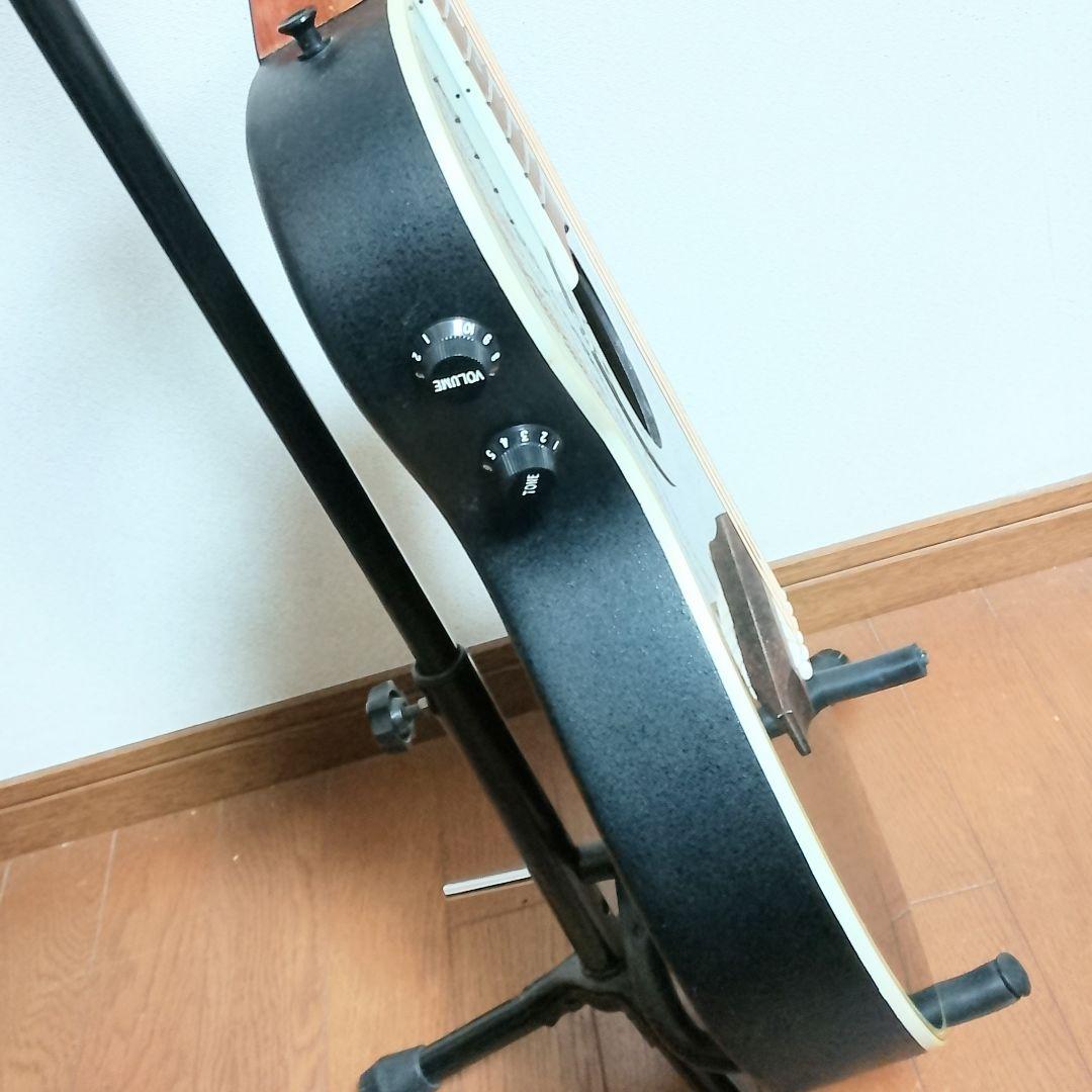 美品　ARIA　AMB-35S BKS　エレアコ　弦は新品 DADDARIO