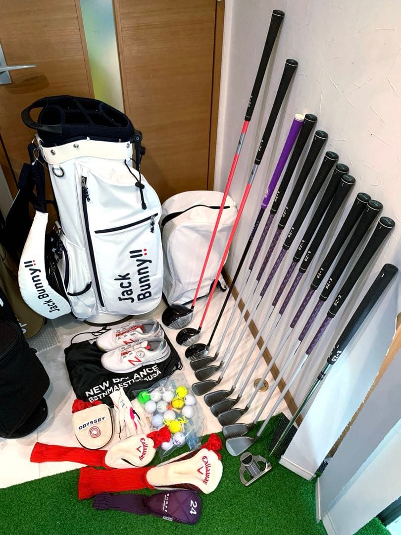 超豪華　PING レディースゴルフクラブ フルセット　バッグ/ジャックバニー