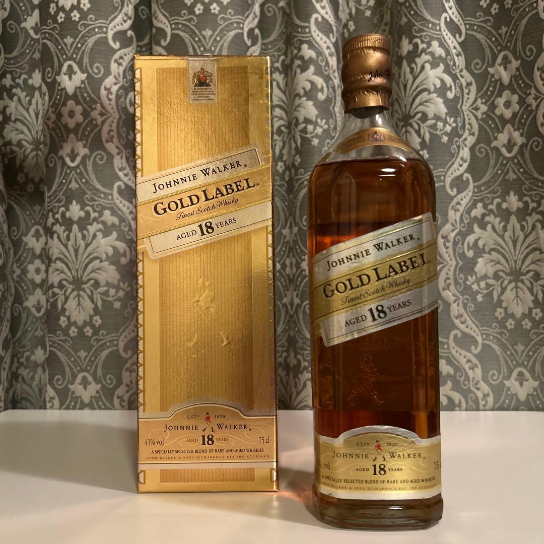 J*様 ジョニー ウォーカー 18年 ゴールドラベル 古酒