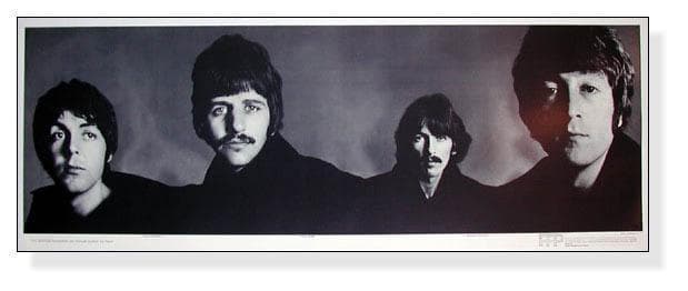 ザ　ビートルズ　バナー リチャード アベドン アートポスター