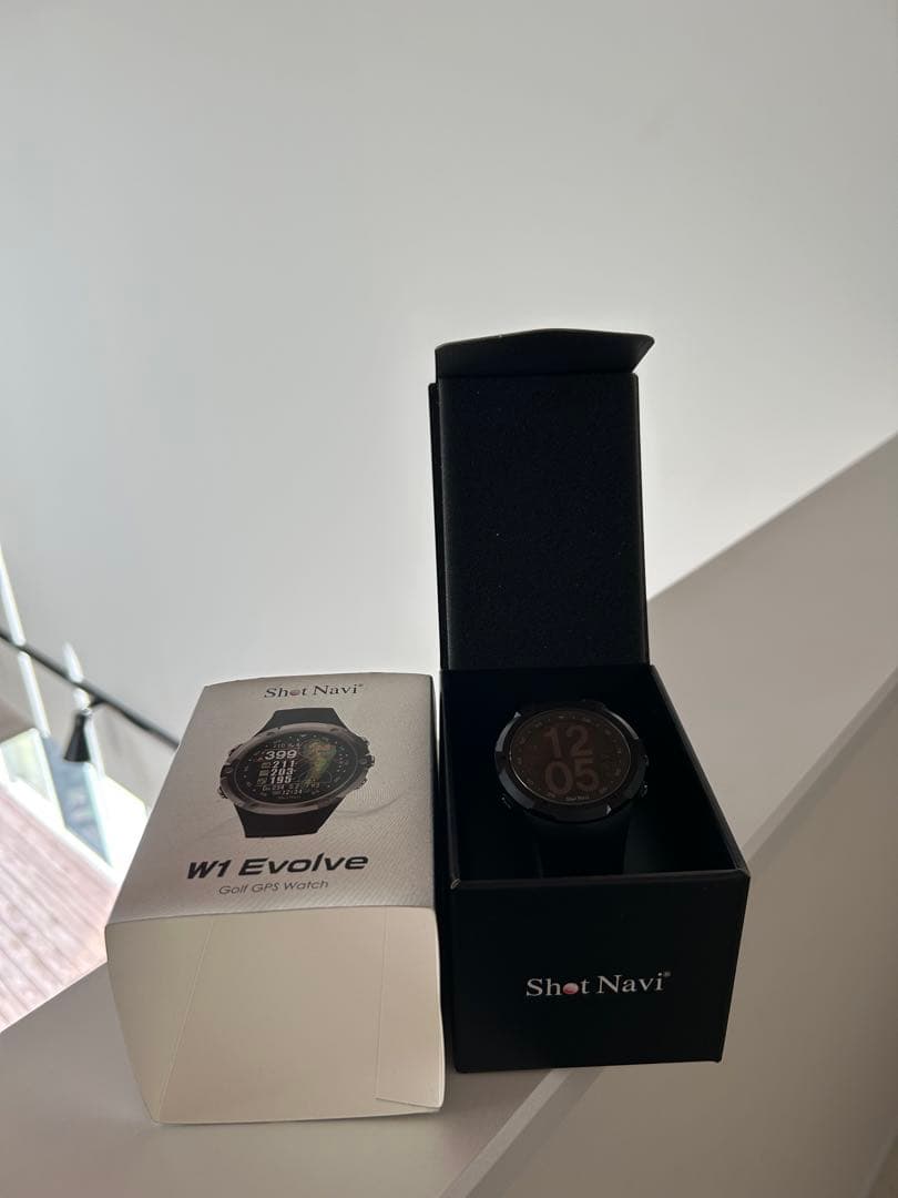 ショットナビ w1 evolve BLACK