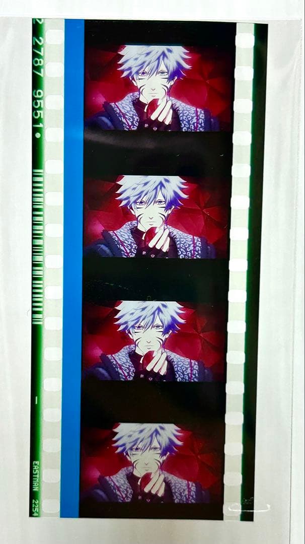 うたプリ タブナイ コマフィルム 黒崎蘭丸 7枚セット 黒豹