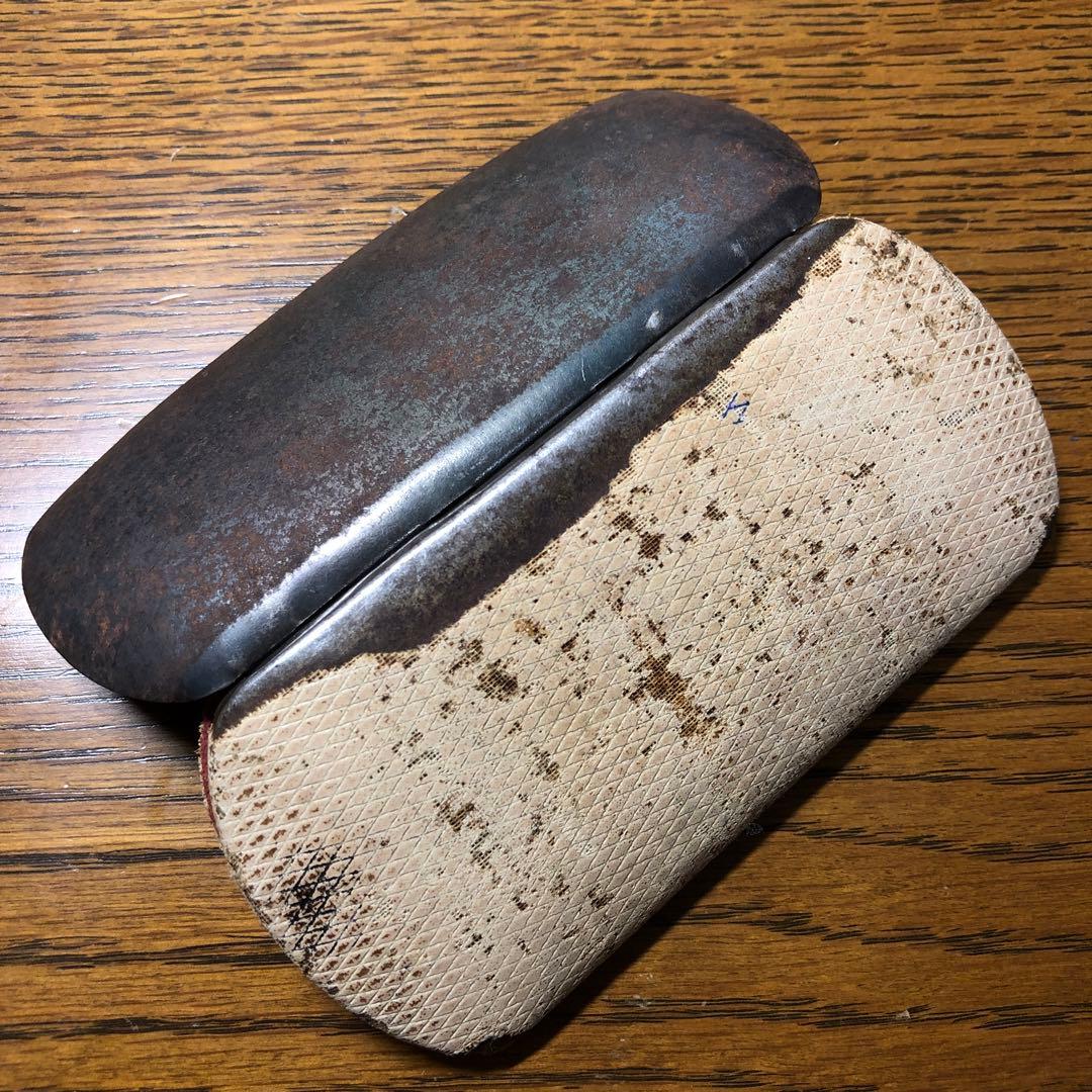 【タスケさん専用】パリ購入 フランスアンティーク フィンチメガネ 鼻眼鏡 ￼丸型