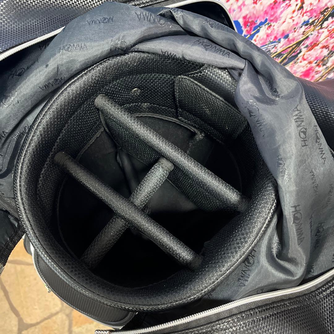 寶BT-1056 美品！HONMA キャディバッグ ブラック