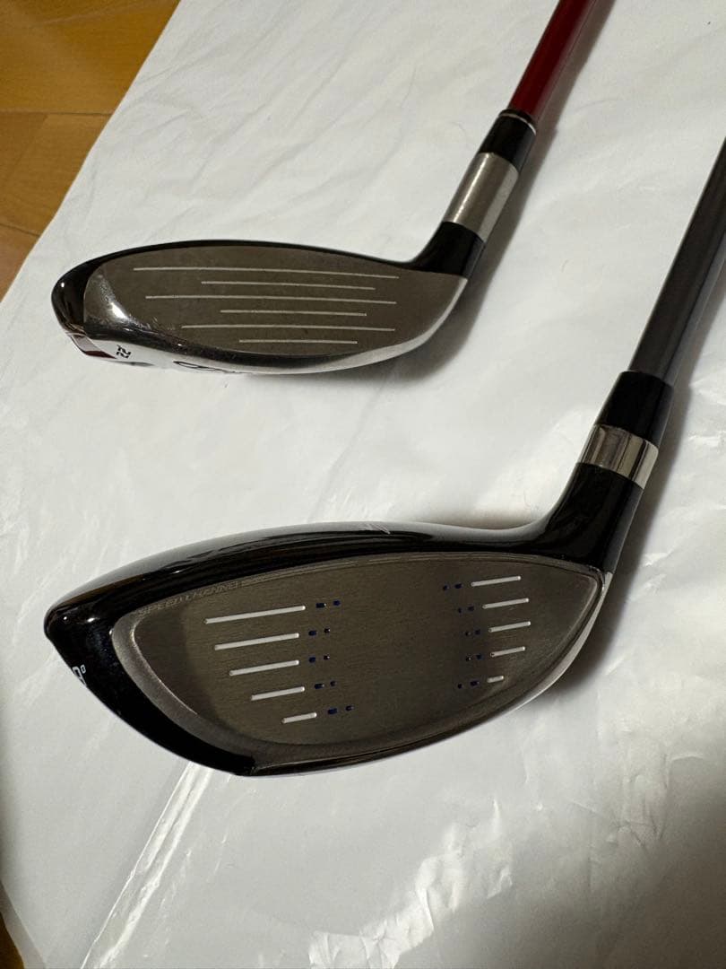 【美品】コブラ、テーラーメイド3.4番ユーティリティ2本セット（日本仕様）