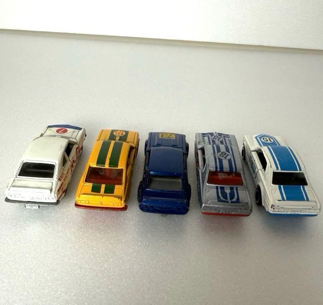 トミカ日本製 黒箱 ハコスカ ケンメリサニー サバンナ 5台セット