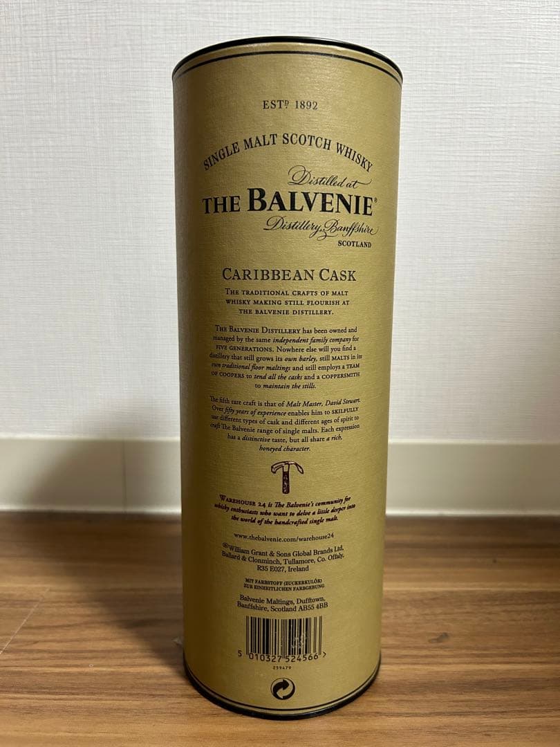 ザ・バルヴェニー 14年 バルベニーカリビアンカスク 700ml