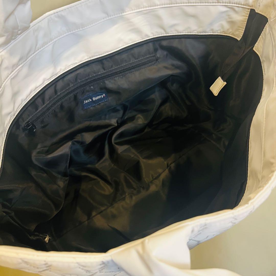 【美品⭐️2点セット】 Jack Bunny ジャックバニー 白 トートバッグ