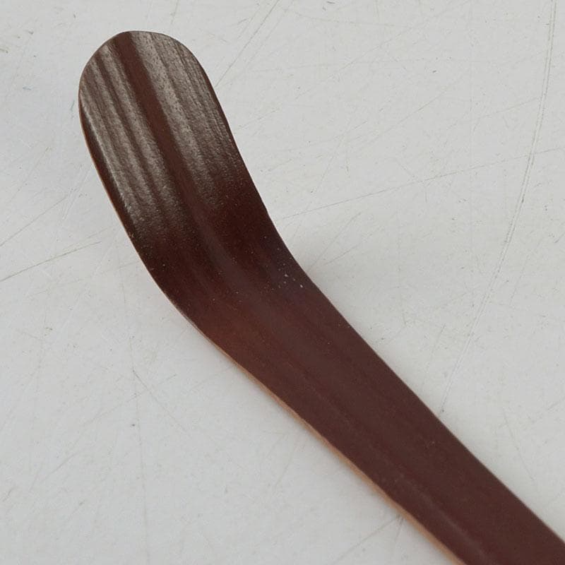 茶道具　吉田宗仙作　茶杓　銘庵の友　紫野　小林太玄書付　共筒共箱　V　9415