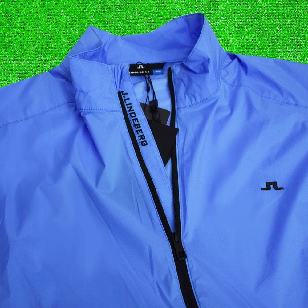Ｊ.リンドバーグ/ゴルフ 防風レインジャケット【サックス/50】新品！