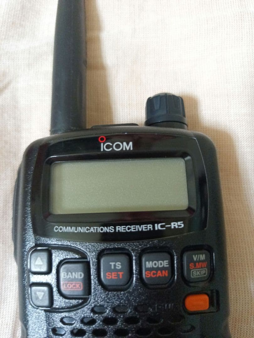 【稼働確認済】Icom IC-R5 受信機 箱付き 中古品