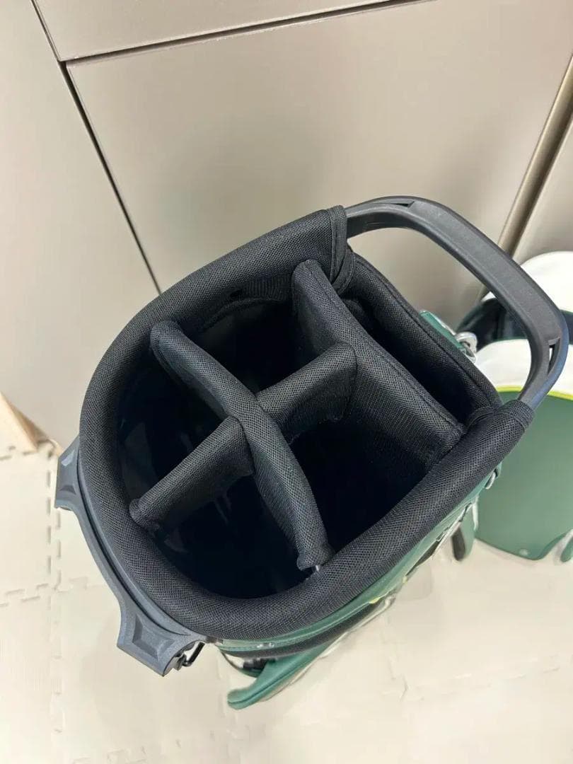 新作 マルボンゴルフ キャディバッグ malbon golf バッグ 緑色