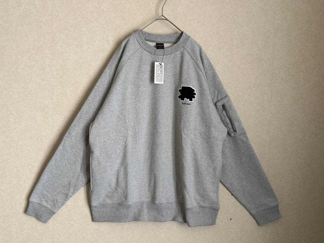 新品 ラフロッグ RUFFLOG 裏起毛 スウェット トレーナー