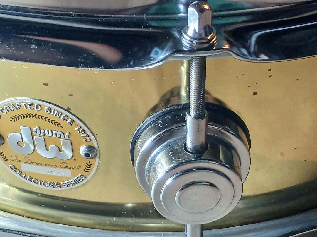 DW　ブロンズスネア　14×5.5 ソフトケース付き