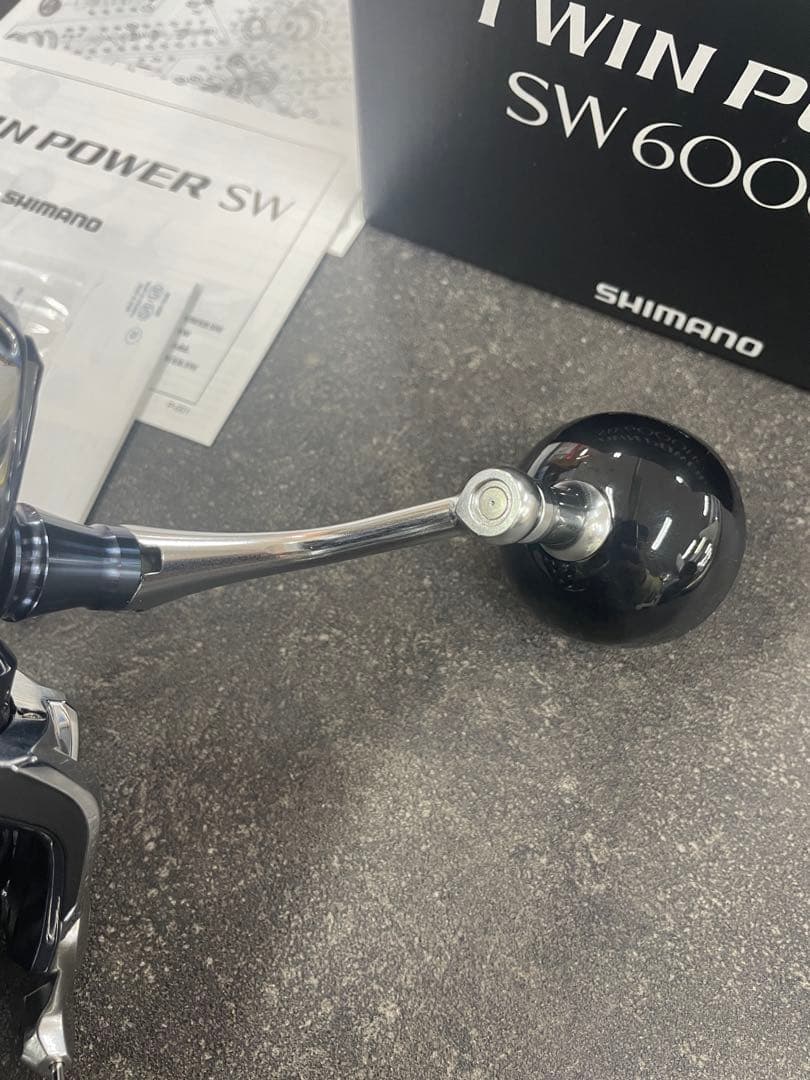 未使用SHIMANO TWIN POWER SW 6000HG 21ツインパワー