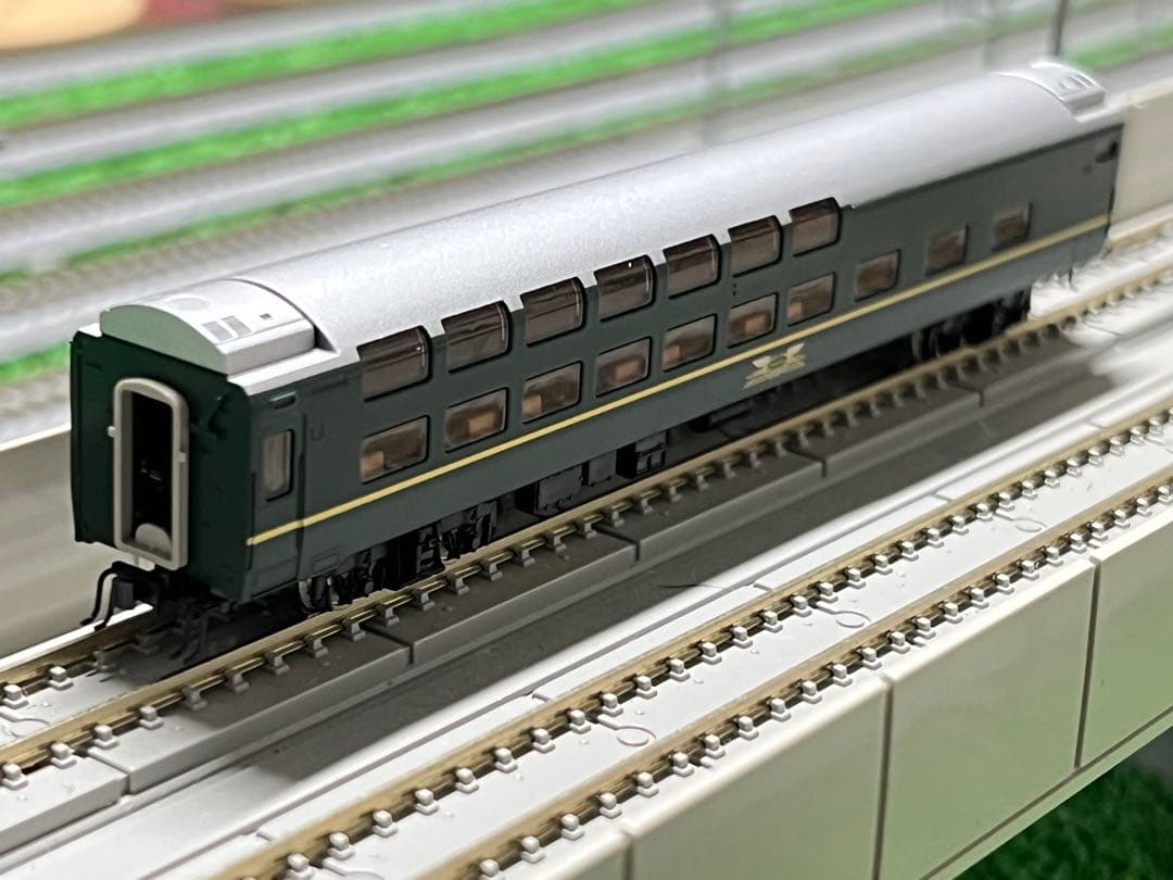 【TOMIX】24系トワイライトエクスプレス　ジャンクフルセット（一部室内灯付）