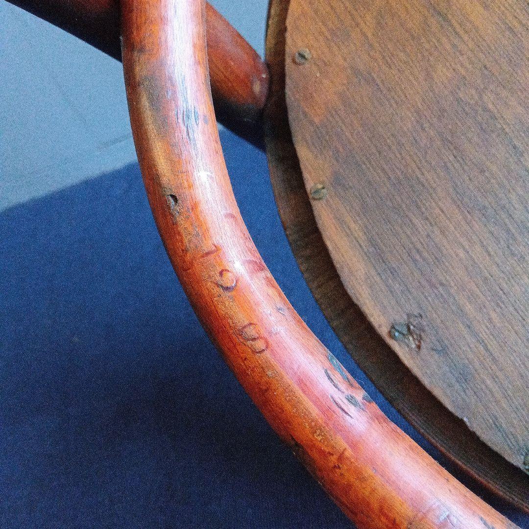 木製椅子　秋田木工会社　昭和レトロ　ヴィンテージ