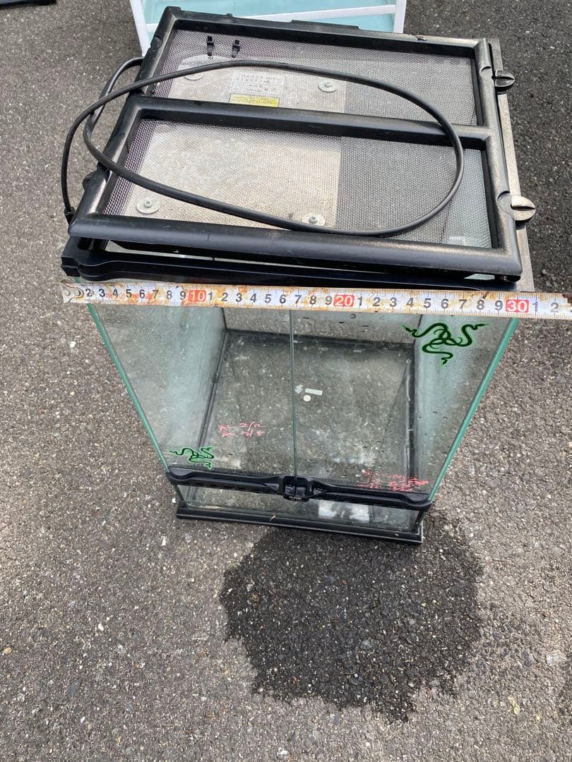 ガラス・プラスチック飼育ケースセット 10个