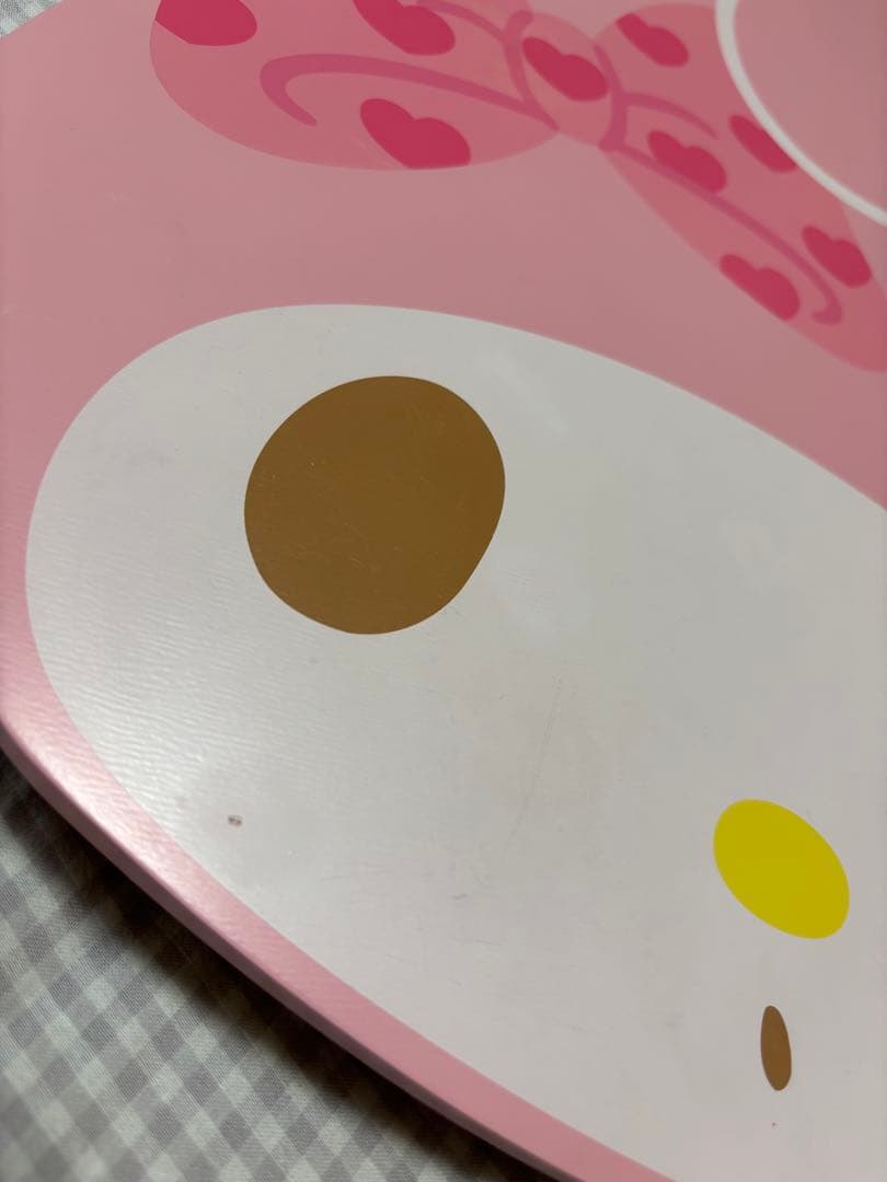 平成レトロ★ サンリオ　マイメロディ　フェイス　ミニ　テーブル　レア　マイメロ