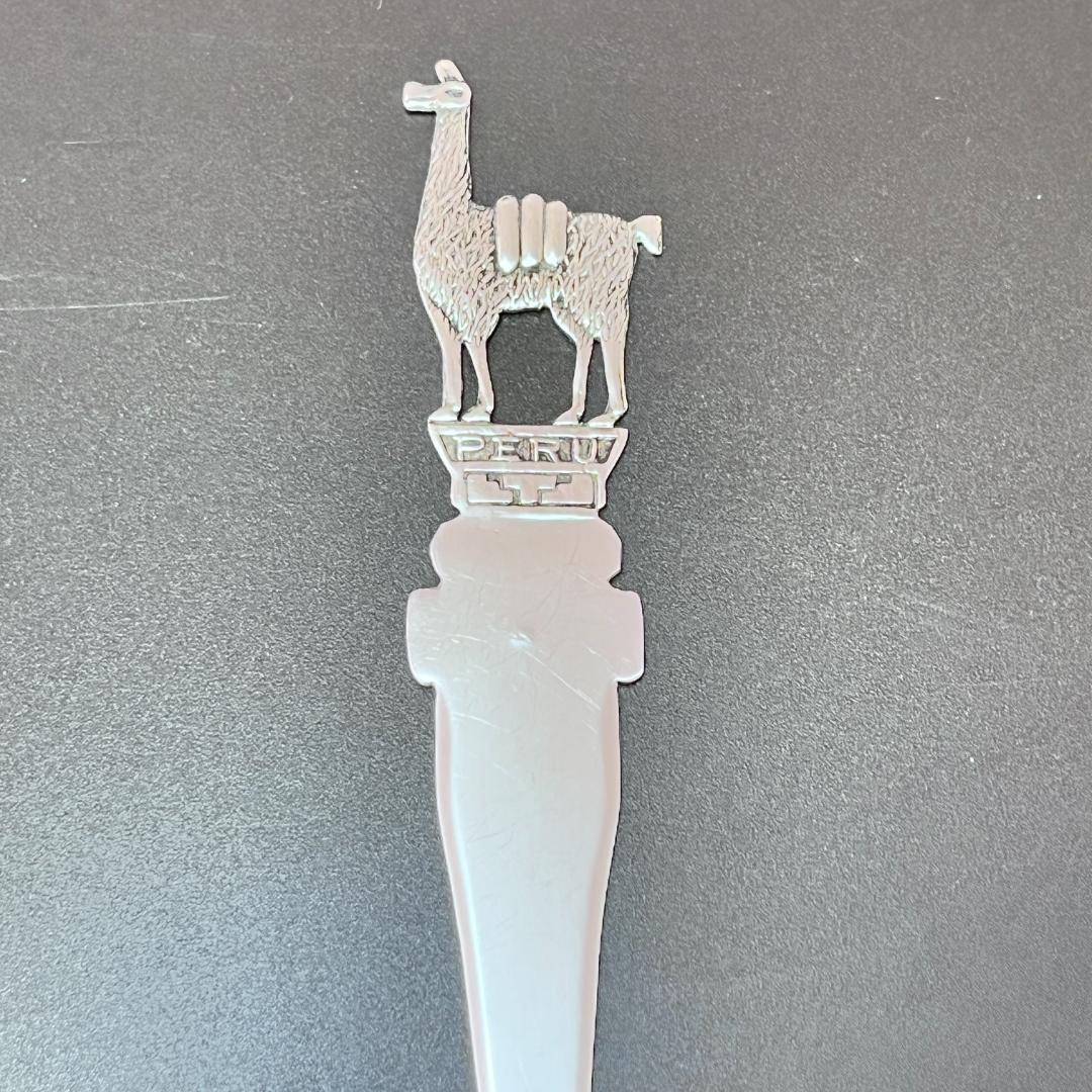 【PERU】【純銀】レターナイフ/ブックマーク栞