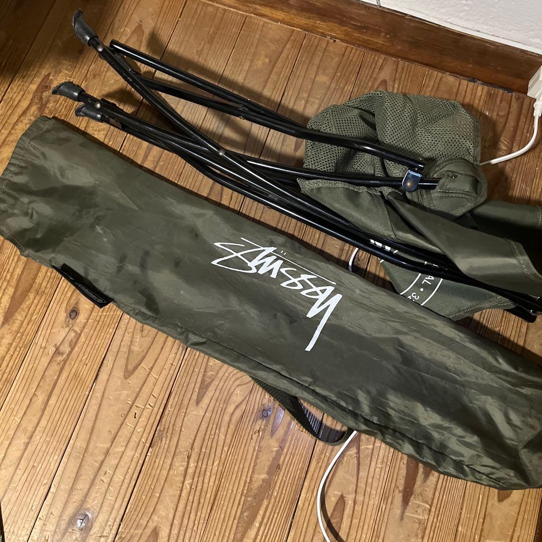 足*利様 Stussy 折りたたみチェア オリーブ