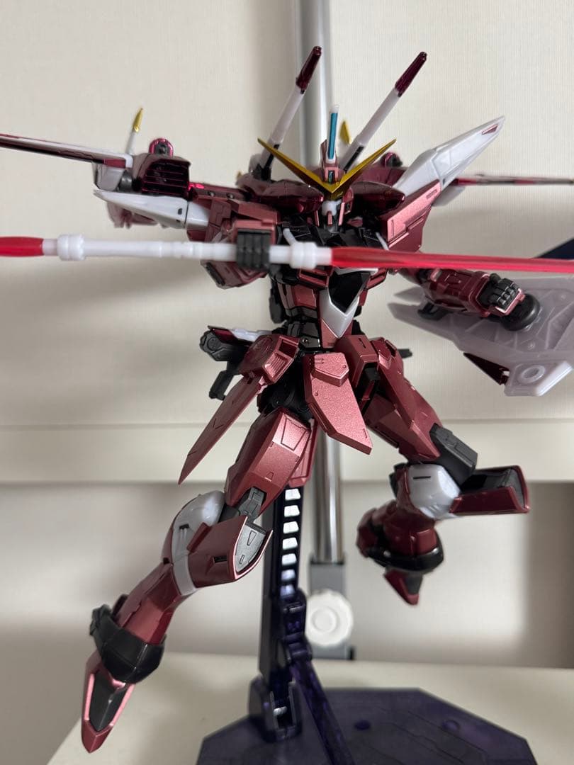 ガンプラ MG フリーダム＆ジャスティス スペシャルコーティング 2体セット＋α