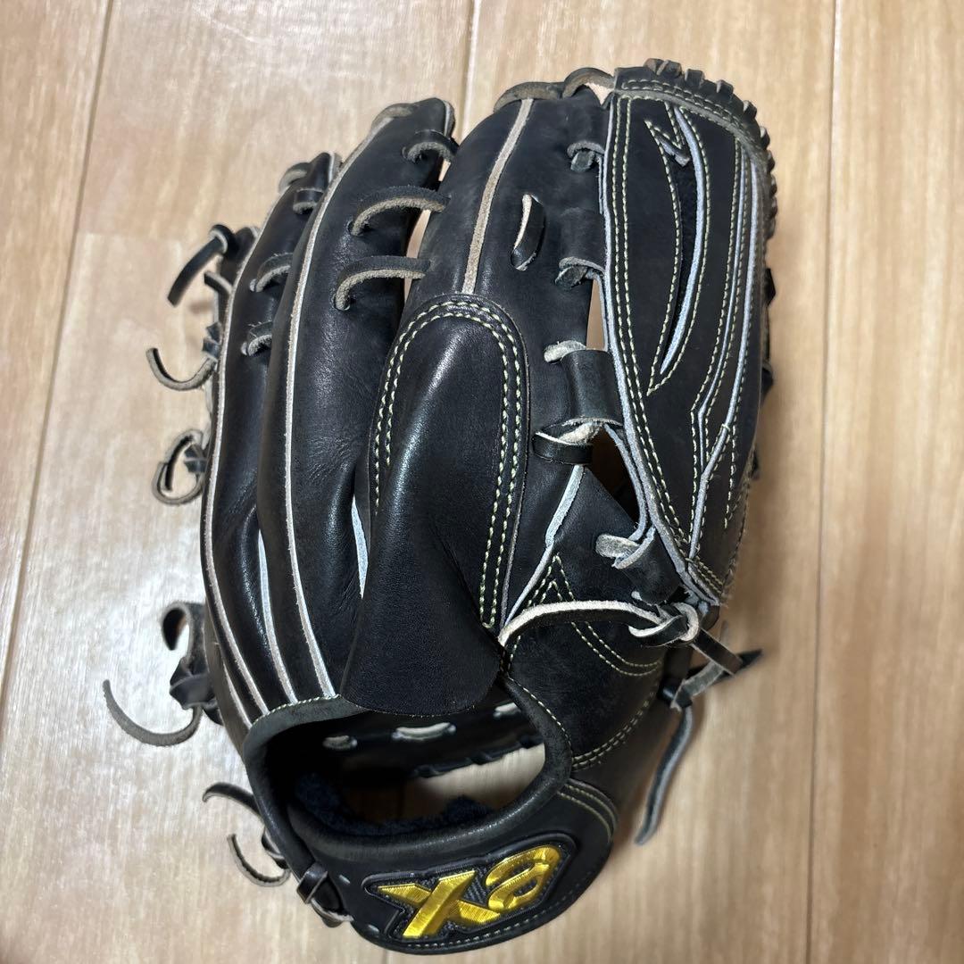 ザナックス 硬式野球グローブ ブラック レザー