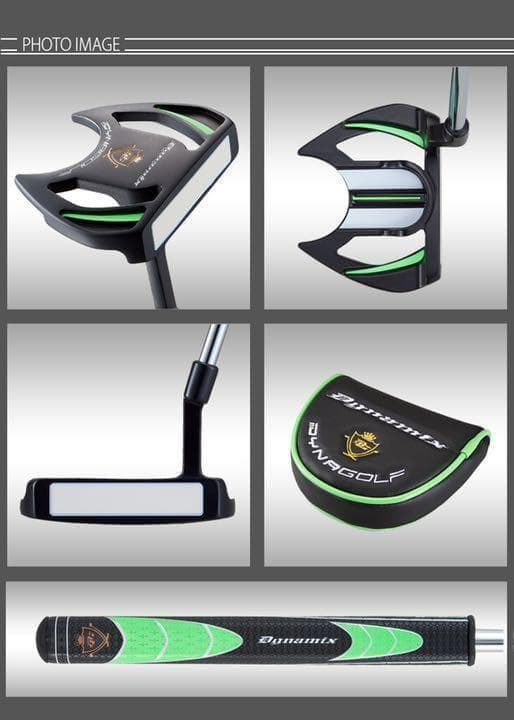 新品最安◆極太グリップと大型ヘッドの安定感抜群のカッコいい　ダイナミクスパター
