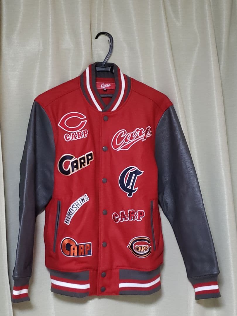 Carp 広島カープ　本革スタジアムジャンパMサイズ