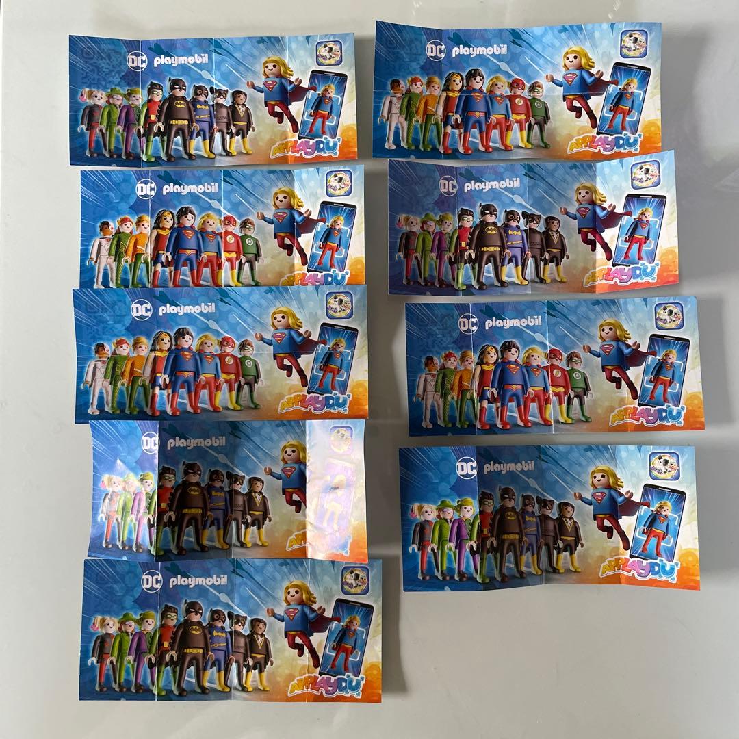 Playmobil DCスーパーヒーロー フィギュア 10体セット