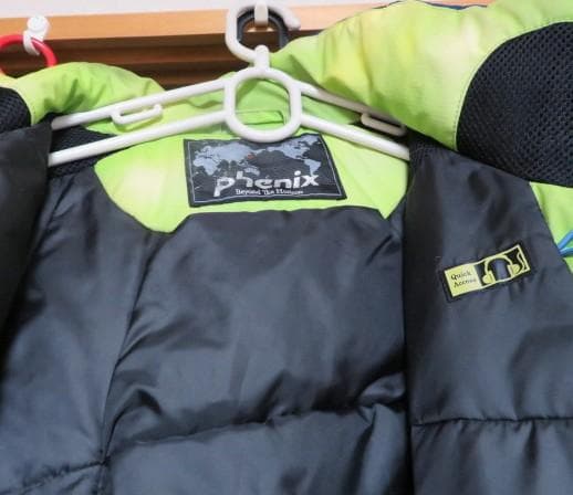 Phenix スキーウェア 青/緑 2012年モデル japanモデル