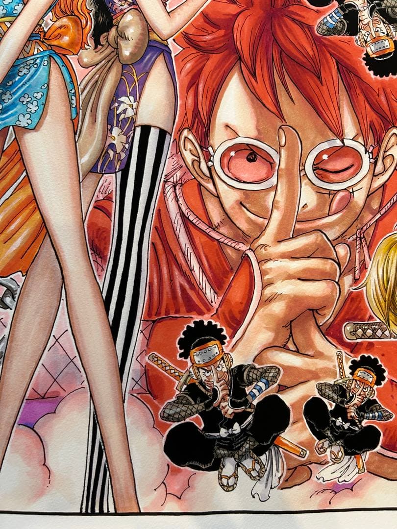 ONE PIECE アート作品　NFT 尾田栄一郎先生サイン入り