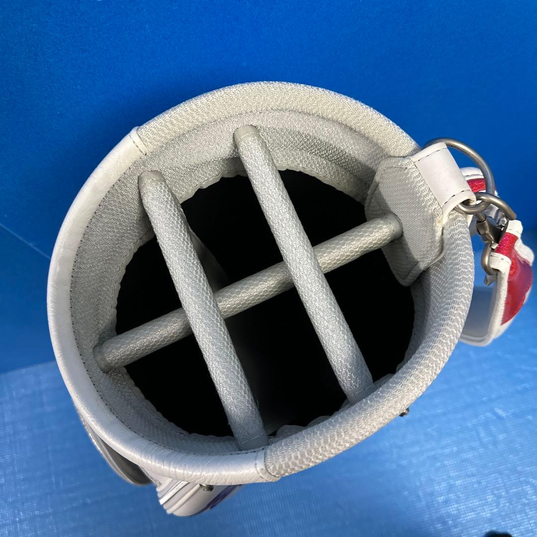 TourStage キャディバッグ ホワイト 星柄・レディース