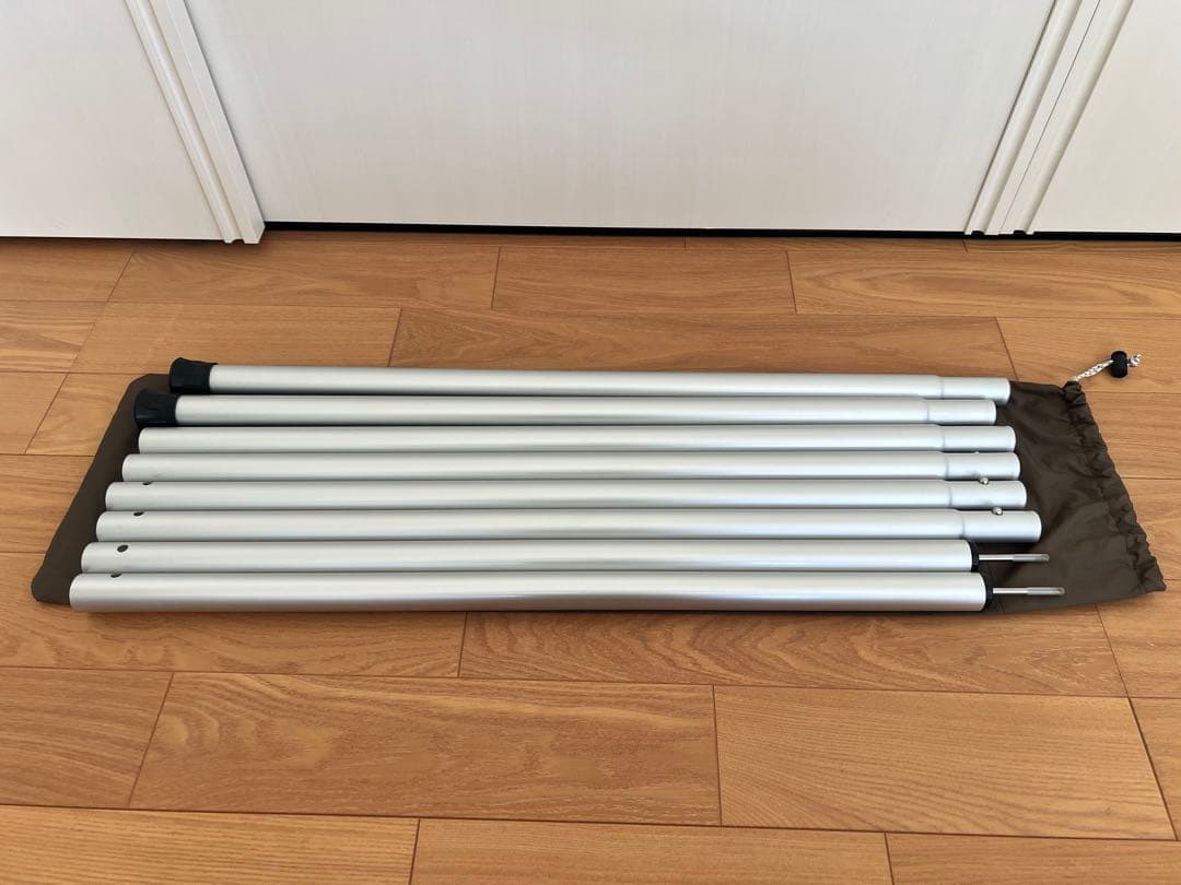 スノーピーク　ウイングポール 280 2本セット 収納袋付き