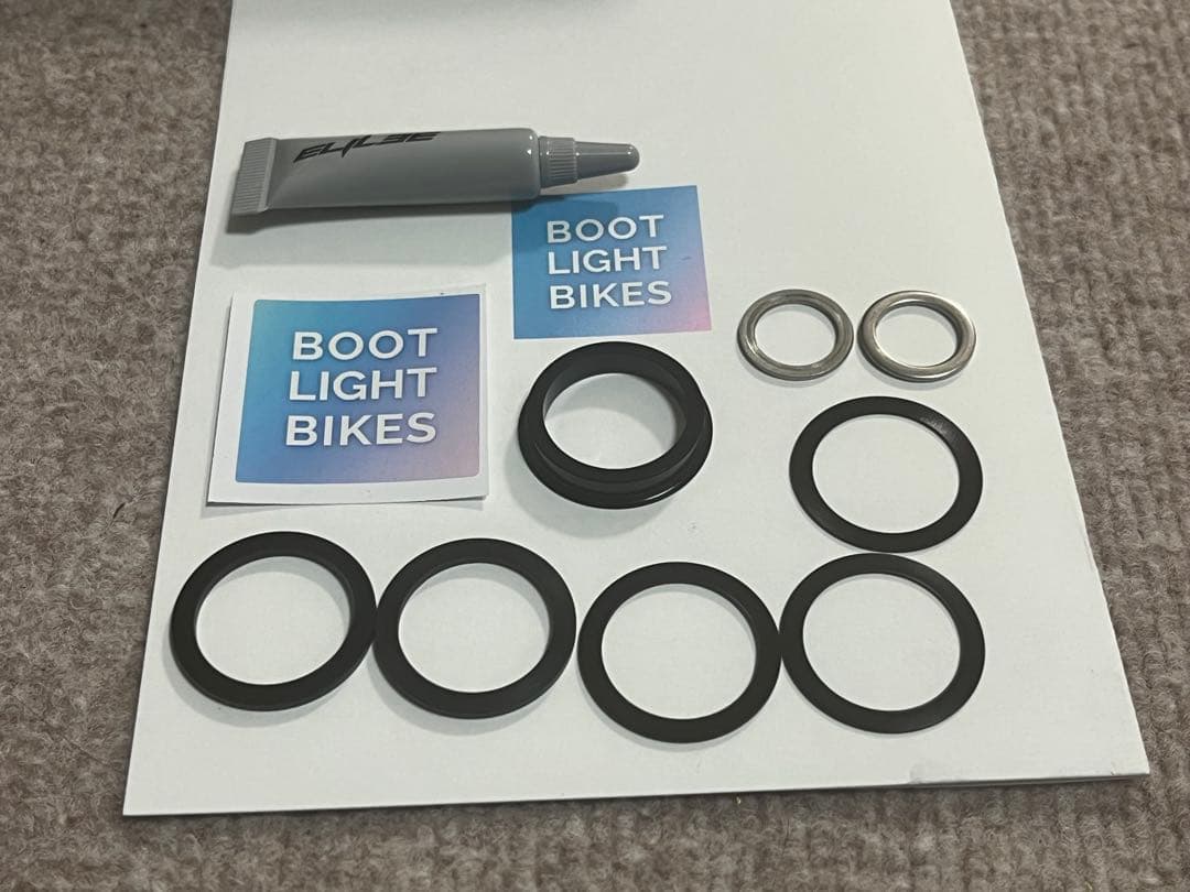 ELILEEカーボンクランクX310 165mm 純正カーボンアダプター付