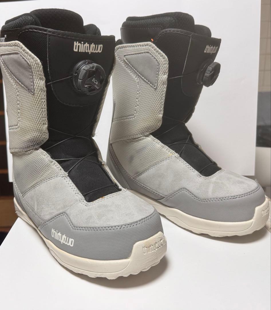 thirtytwo shifty BOA 26.5cmグレー/黒ワンシーズン４回