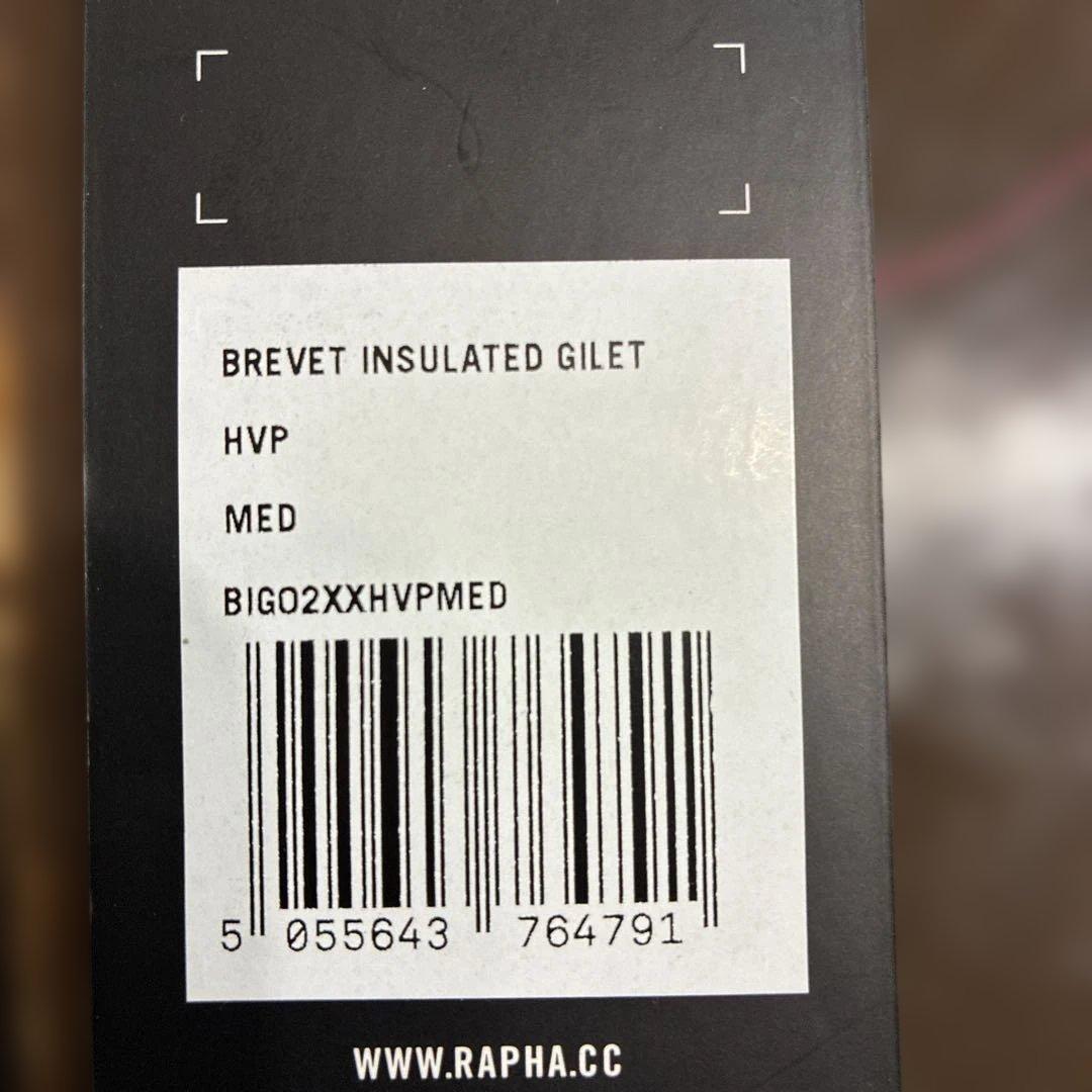 rapha インサーレーテッドジレ Mサイズ